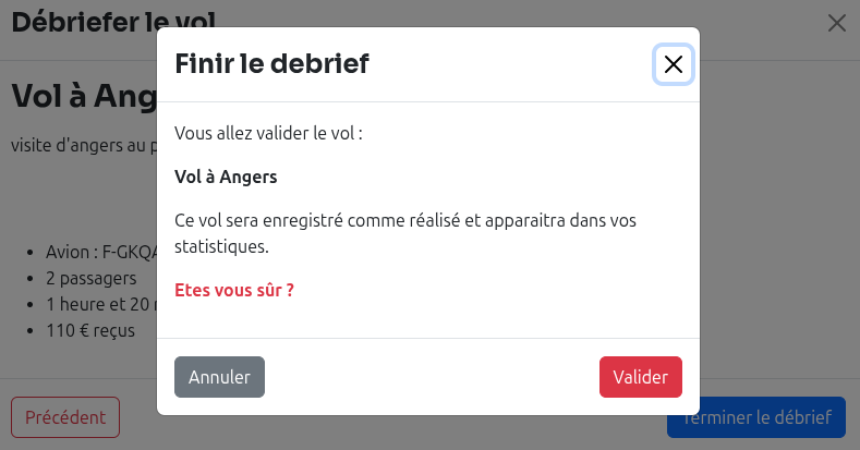 Débriefing étape 3 - Récapitulatif