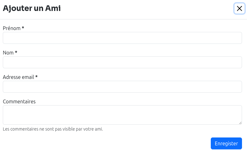 Ajouter un ami